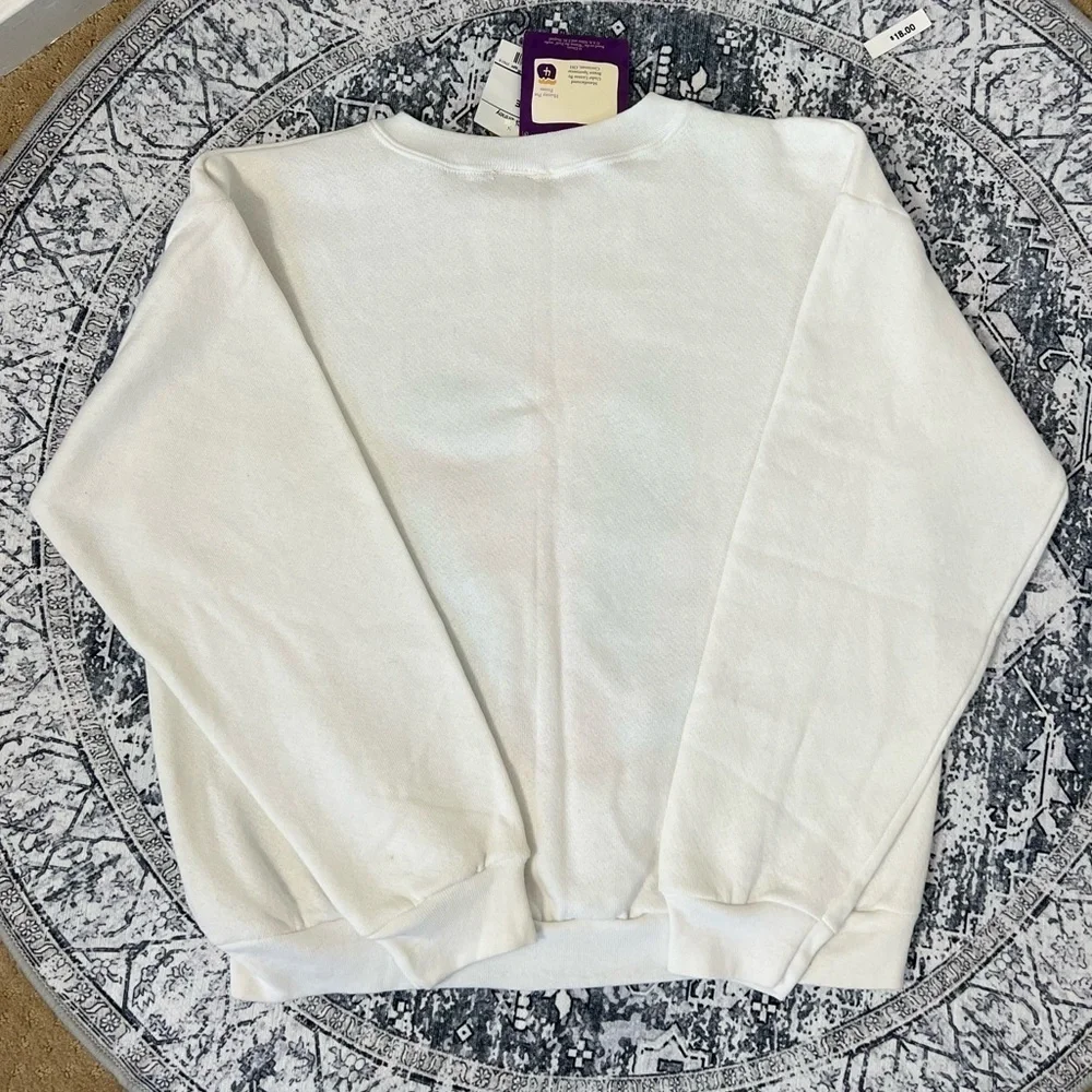Rare Vintage 90s/y2k Tigger Winnie the Pooh White Long Sleeve Sweatshirt-Size L